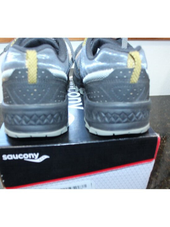 Men\'s Saucony Excursion TR14 Shoes Athletic Tennis Shoes Charcoal Gold Size 10 main image 6